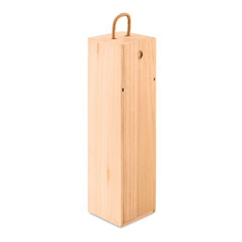 Coffret bouteille en bois