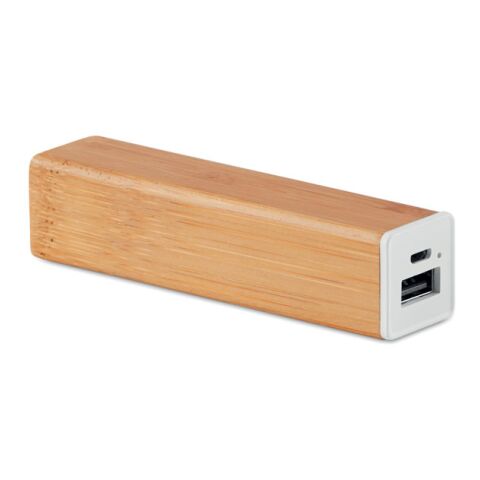 Powerbank bambou 2200 mAh