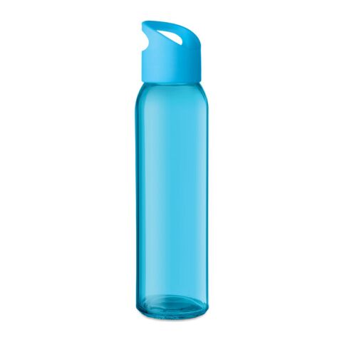 Bouteille en verre coloré avec poignée - 470ml
