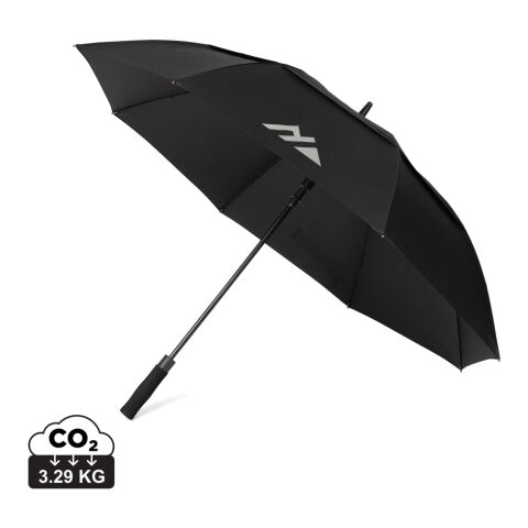 Parapluie tempête 27'' en RPET AWARE™ Nordic Drift Trail noir | sans marquage | non disponible | non disponible