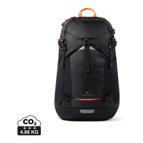 Sac à dos 24L en RCS Nordic Drift Trail noir-orange | sans marquage | non disponible | non disponible