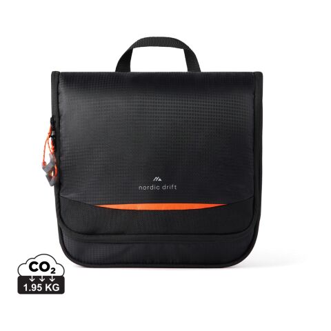 Trousse de toilette 3L en RCS Nordic Drift Trail noir-orange | sans marquage | non disponible | non disponible