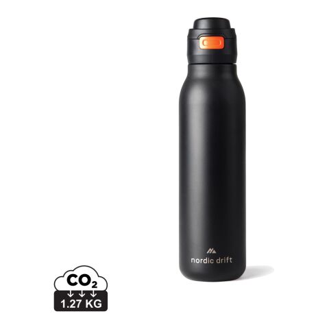 Bouteille d'eau 750ml Nordic Drift Trail RCS noir | sans marquage | non disponible | non disponible