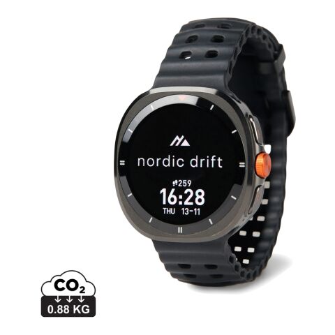 Montre connectée Nordic Drift Titan noir | sans marquage | non disponible | non disponible