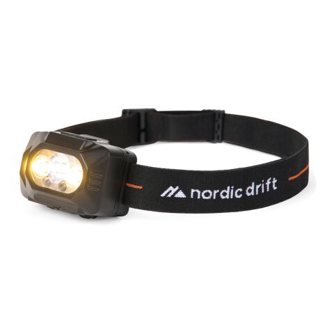 Lampe frontale à double batterie Nordic Drift Everest noir