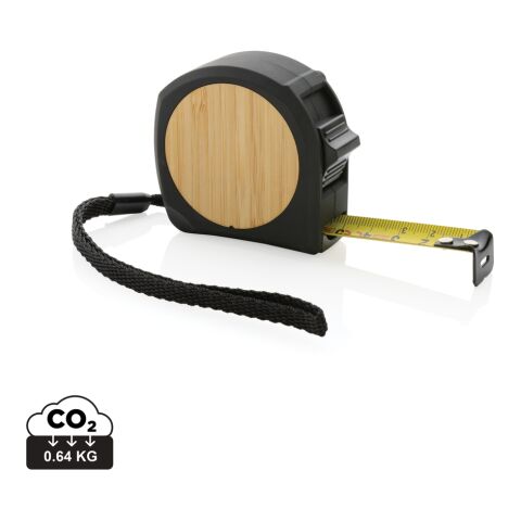 Mètre ruban 5M/19mm en plastique recyclé RCS et bambou FSC®