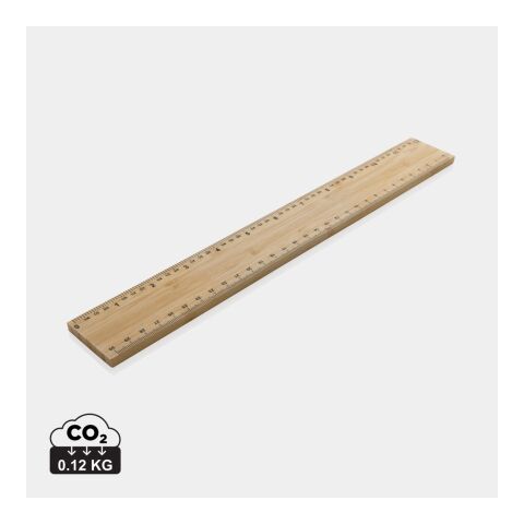 Règle 30cm épaisse et double face en bambou Timberson
