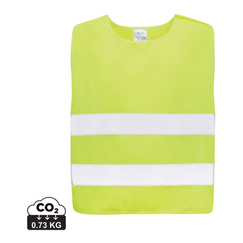 Gilet haute visibilité de signalisation en rPET GRS 7-12 ans jaune | sans marquage | non disponible | non disponible