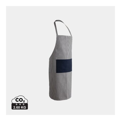 Tablier de luxe Ukiyo en rcotton 280gr Aware™ bleu marine | sans marquage | non disponible | non disponible | non disponible