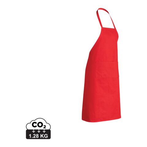 Tablier en coton Impact AWARE™ rouge | sans marquage | non disponible | non disponible | non disponible