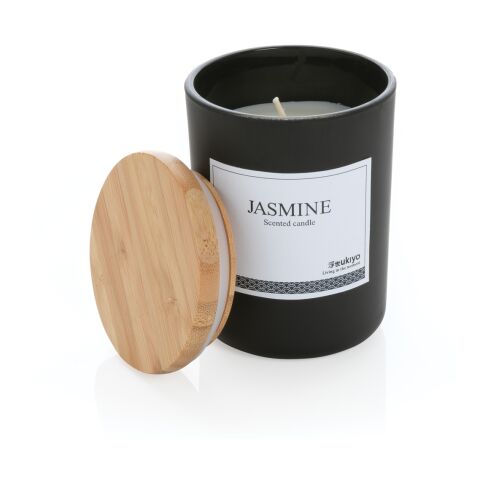Bougie parfumée avec couvercle en bambou Ukiyo