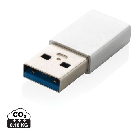 Adaptateur USB A vers USB C argent | sans marquage | non disponible | non disponible