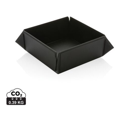 Plateau de rangement magnétique en PU recyclé RCS Swiss Peak noir | sans marquage | non disponible | non disponible