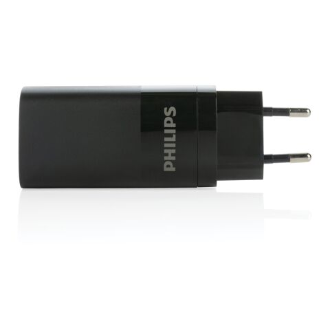 Chargeur mural USB 3 ports PD ultra-rapide Philips 65 W noir | sans marquage | non disponible | non disponible