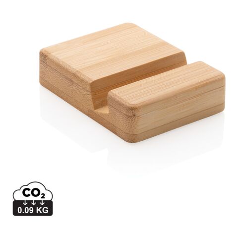 Support téléphone en bambou