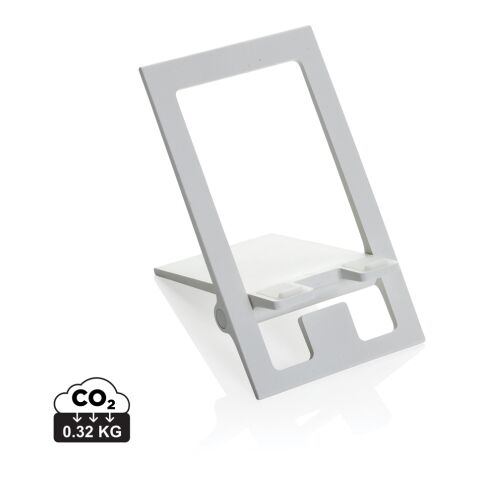 Support téléphone pliable en plastique RCS SnapStand Blanc | sans marquage | non disponible | non disponible