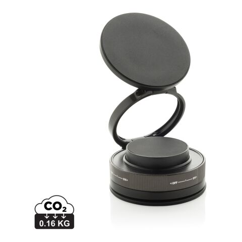 Support universel de téléphone 360 en plastique RCS Terra noir-gris | sans marquage | non disponible | non disponible