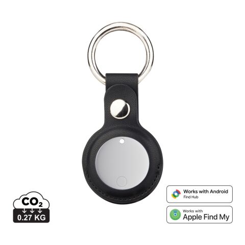 Retrouve-clés en plastique recyclé RCS Findmate Dual blanc | sans marquage | non disponible | non disponible