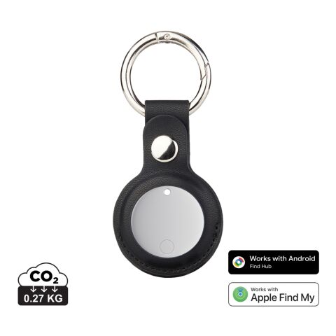 Retrouve-clés en plastique recyclé RCS Findmate Dual blanc | sans marquage | non disponible | non disponible