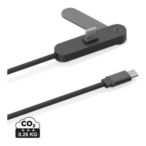 Câble Aluvia RCS 65W PD avec support de téléphone réglable noir | sans marquage | non disponible | non disponible
