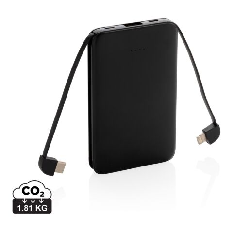 Batterie de secours 5000 mAh avec câble intégré