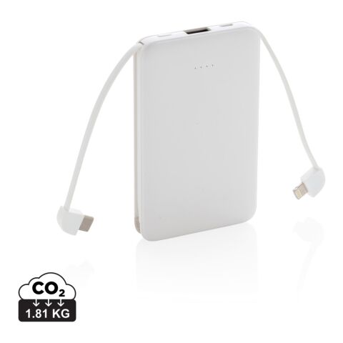 Batterie de secours 5000 mAh avec câble intégré