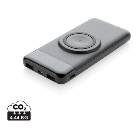 Powerbank 10.000mAh avec chargeur à induction noir | sans marquage | non disponible | non disponible