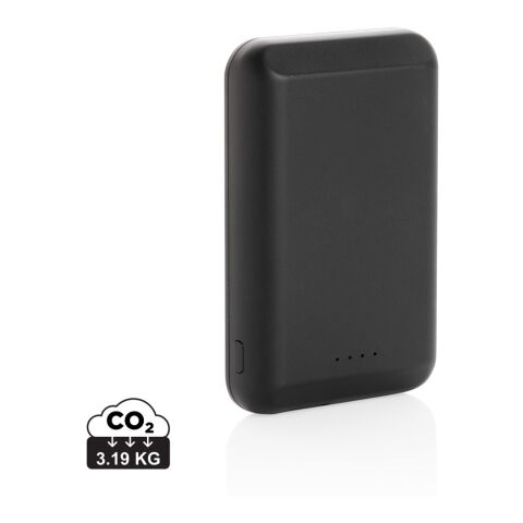 Powerbank 5000 mAh avec chargeur magnétique sans fil 5W noir | sans marquage | non disponible | non disponible