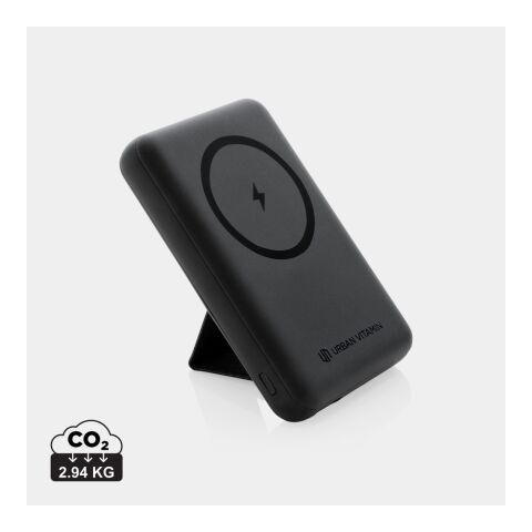 Powerbank 5000mAh en plastique recyclé RCS Urban V Los Altos noir | sans marquage | non disponible | non disponible