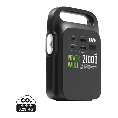 Station électrique 21000mAh en plastique RCS Power Vault noir | sans marquage | non disponible | non disponible