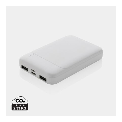 Powerbank 5000 mAh en plastique recyclé RCS