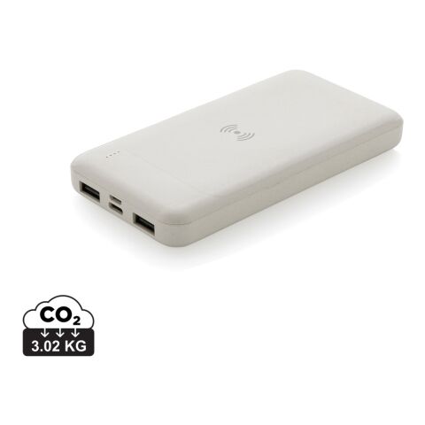 Powerbank avec induction en plastique recyclé RCS