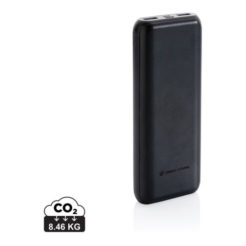 Powerbank 20.000 mAh 18W Pd Urban Vitamin Pasadena noir | sans marquage | non disponible | non disponible