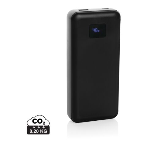 SuperPowerbank 20.000mAh et 65W en plastique RCS Gridley noir | sans marquage | non disponible | non disponible
