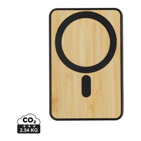 Powerbank 5000mAh et 5W en bambou et ABS RCS Zen noir | sans marquage | non disponible | non disponible