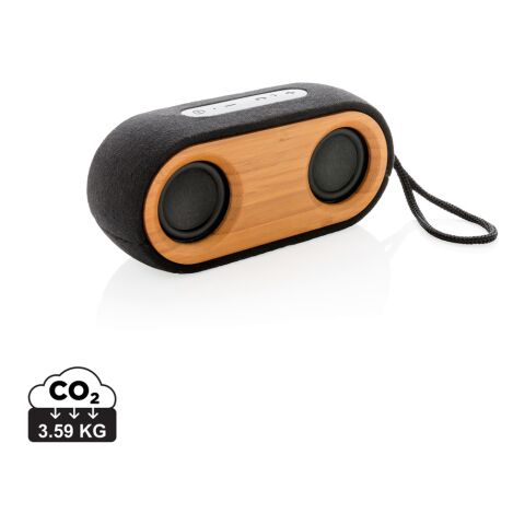 Double enceinte Bamboo X noir-marron | sans marquage | non disponible | non disponible