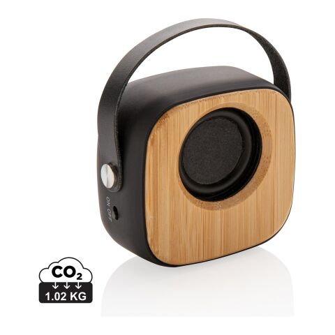 Enceinte fashion en bambou 3W