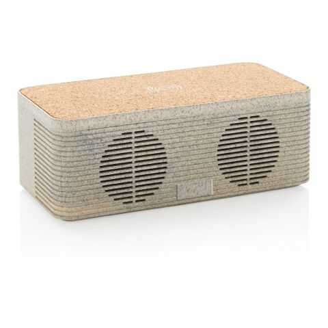 Enceinte 5W avec chargeur à induction en fibre de paille