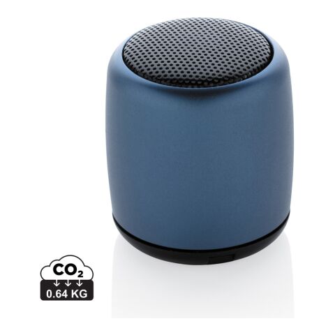 Mini enceinte sans fil en aluminium bleu | sans marquage | non disponible | non disponible