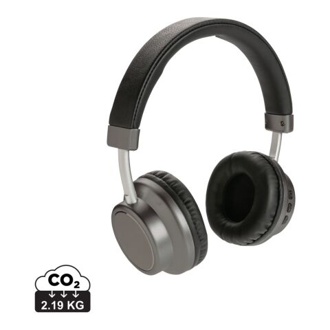 Casque audio sans fil V3 Swiss Peak argent-noir | sans marquage | non disponible | non disponible