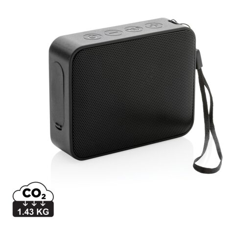 Enceinte 3W en plastique recyclé RCS Urban V Vallejo noir | sans marquage | non disponible | non disponible