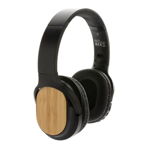 Casque sans fil pliable en bambou RCS et FSC® Elite