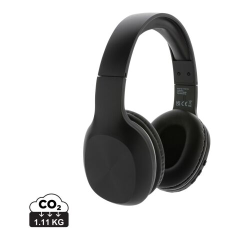 Casque sans fil JAM en plastique recyclé RCS noir | sans marquage | non disponible | non disponible