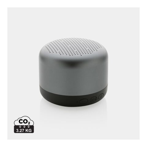 Enceinte sans fil 5W en aluminium recyclé RCS Terra gris | sans marquage | non disponible | non disponible