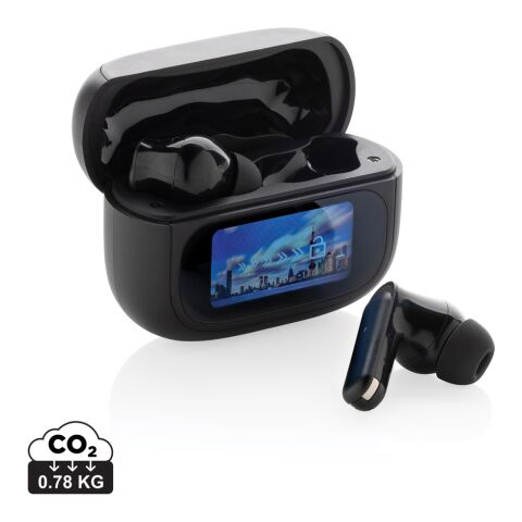 Ecouteurs ANC en plastique RCS avec écran tactile Airtune noir | sans marquage | non disponible | non disponible