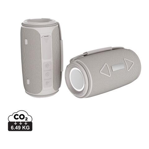 Enceinte 16W étanche IPX4 en plastique recyclé RCS Prisma