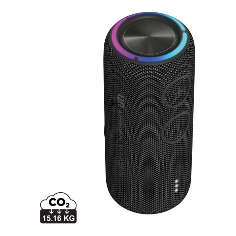 Enceinte 30W en plastique RCS Urban Vitamin Pacific Grove noir | sans marquage | non disponible | non disponible