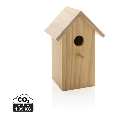 Maison pour oiseaux en bois FSC® marron | sans marquage | non disponible | non disponible