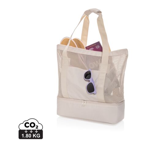 Tote bag isotherme 2 en 1 en rPET AWARE™ Iqlo gris | sans marquage | non disponible | non disponible | non disponible