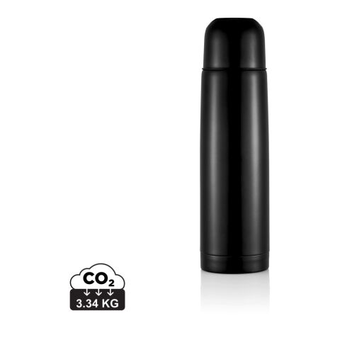 Bouteille thermos en acier inoxydable Noir | sans marquage | non disponible | non disponible